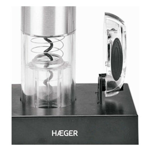 Sacacorchos eléctrico Haeger Lucca Pack recargable