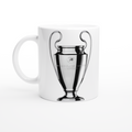 Tazza in ceramica bianca da 325 ml Champion