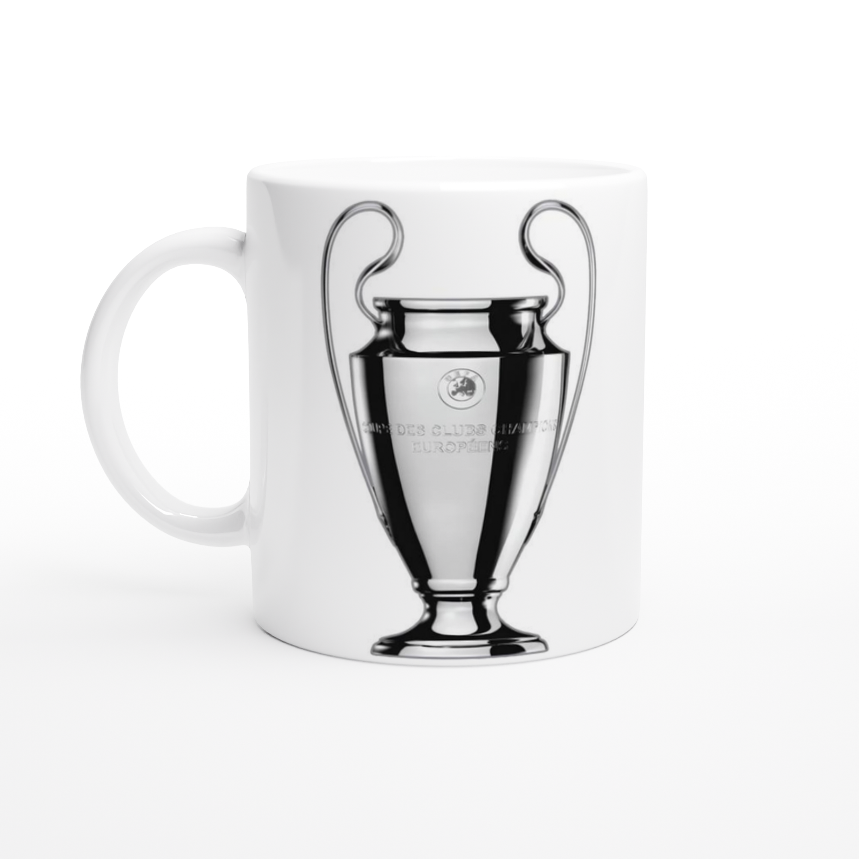 Tazza in ceramica bianca da 325 ml Champion