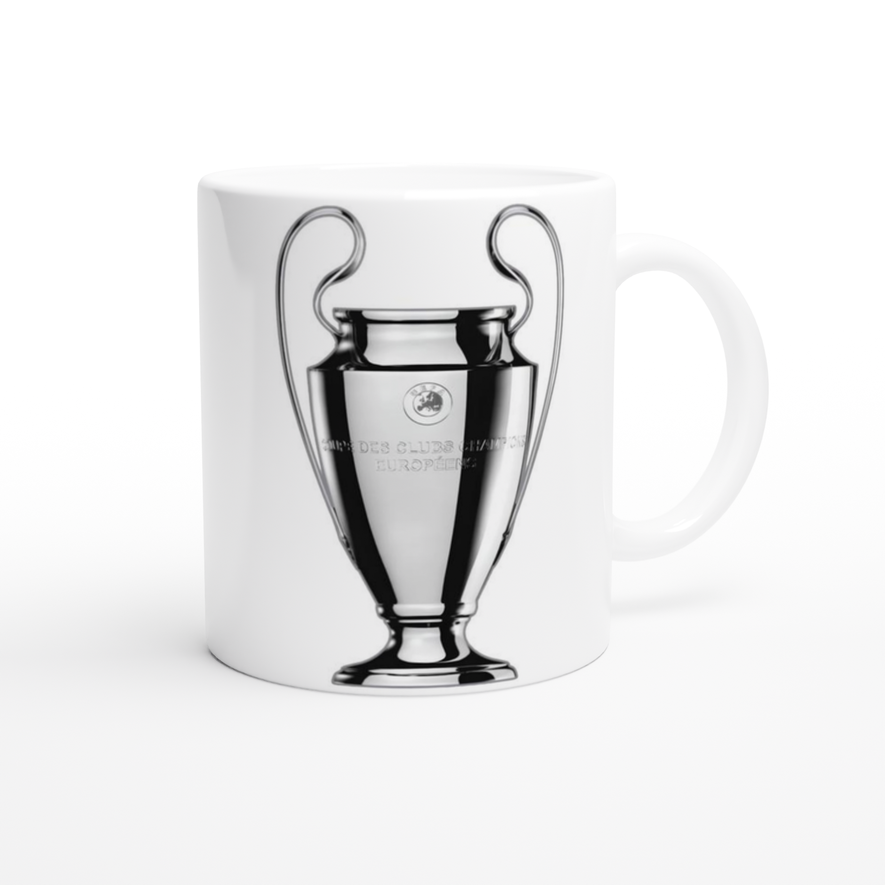 Tazza in ceramica bianca da 325 ml Champion